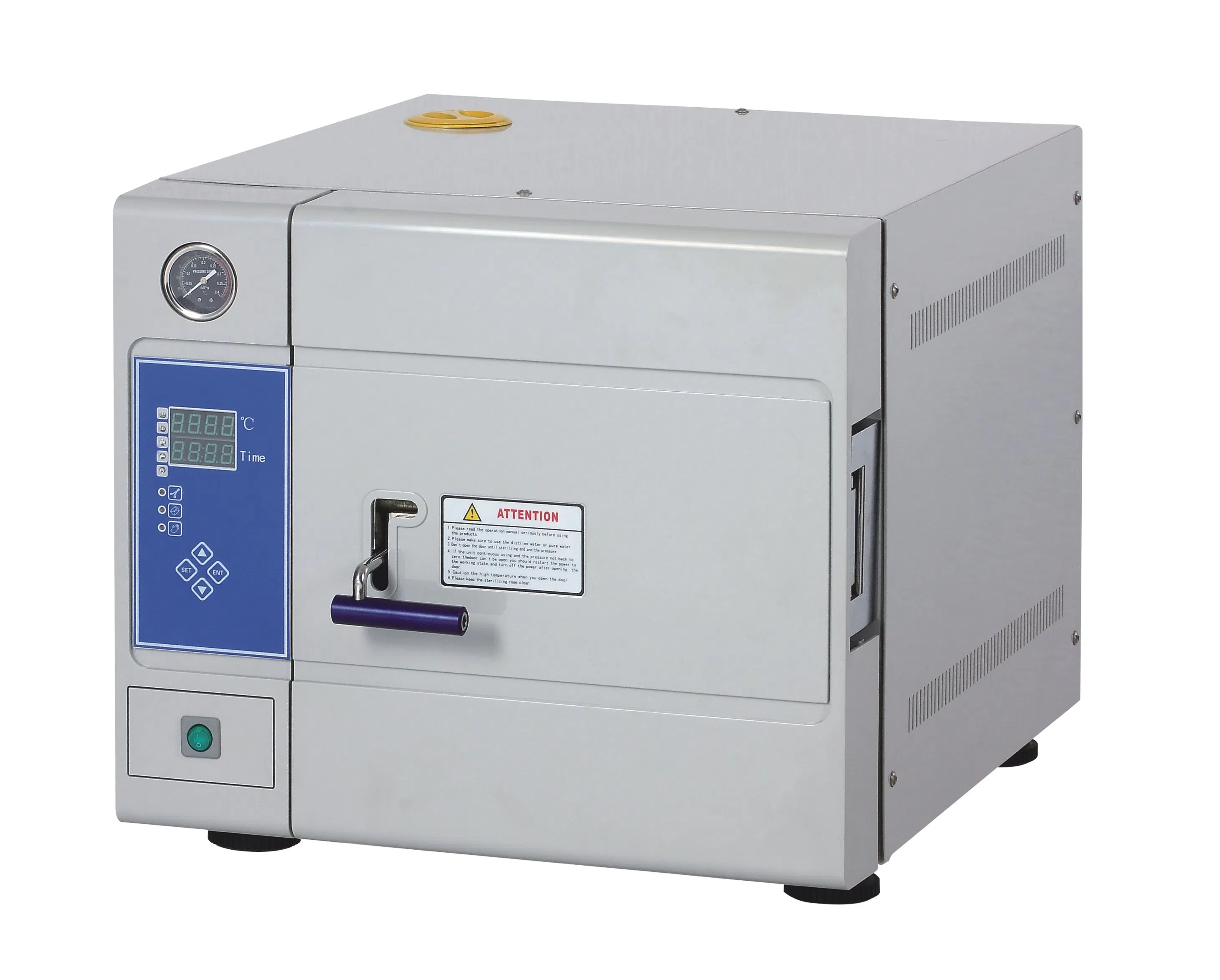 Professional Pulse Vacuum Desktop Steam Sterilizer 12L-50L for Medical Equipment Sterilization