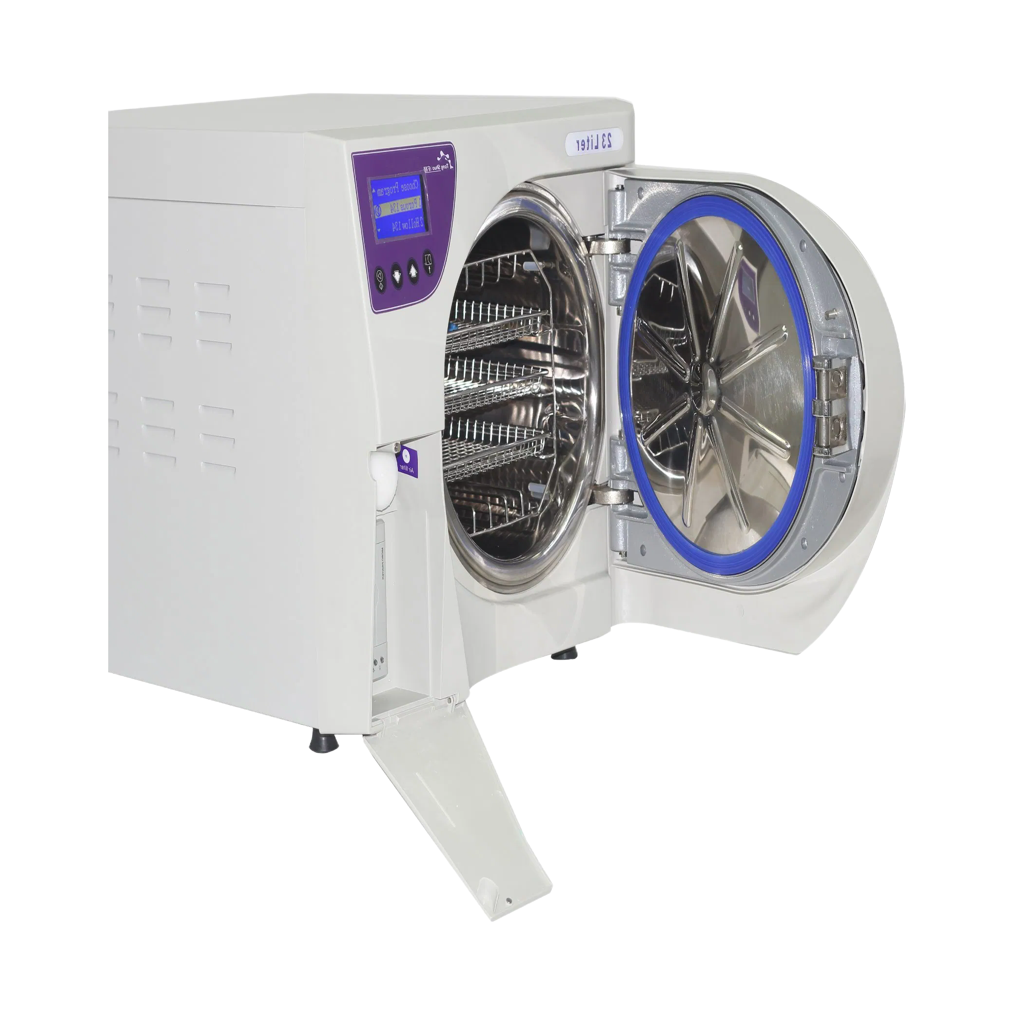 High Pressure Steam Sterilizer Class B+ 14L 17L 23L Capacity CE ISO Certified Medical Autoclave
