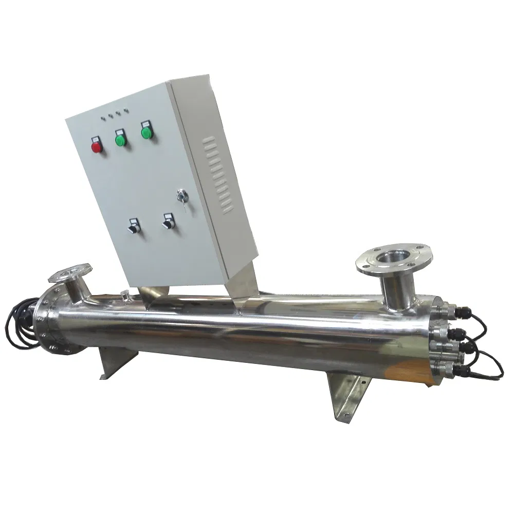 Industrial Grade 254nm UV Water Purifier - Customizable Flow Rate 0.3-1000T/H with Stainless Steel Housing