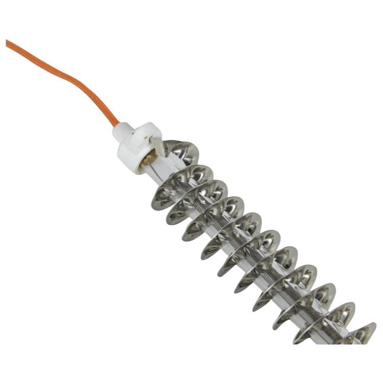 High Efficiency Carbon Fiber Quartz Infrared Heater Element for Industrial Heating Applications