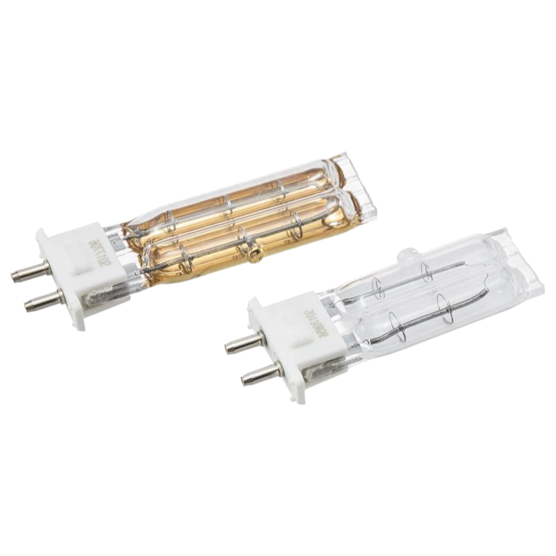 Custom Short Wave & Medium Wave Infrared Heater Lamps with Gold Reflector for Paint Drying