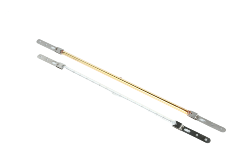 Custom Short Wave & Medium Wave Infrared Heater Lamps with Gold Reflector for Paint Drying