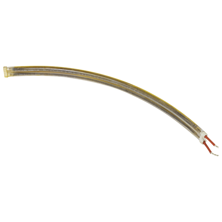 Factory Direct Supply Far Infrared Quartz Glass Tube Heater with Gold Reflector