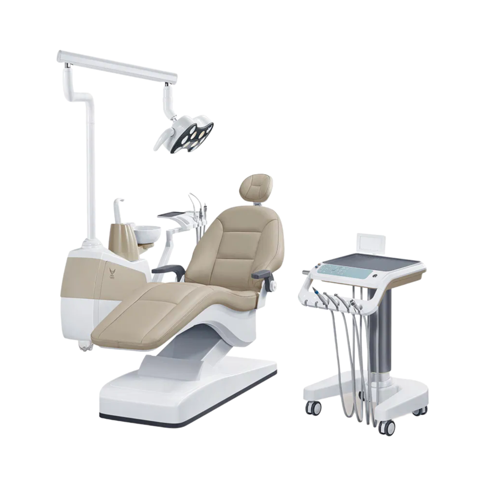 Wholesale GD-S350C Dental Chair Unit with 9 Programmable Positions & Rotatable Spittoon