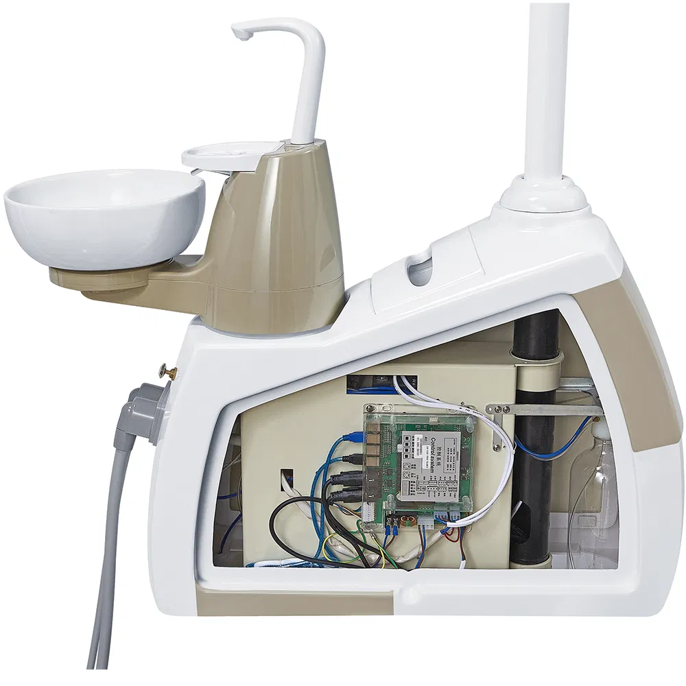 Wholesale GD-S350C Dental Chair Unit with 9 Programmable Positions & Rotatable Spittoon
