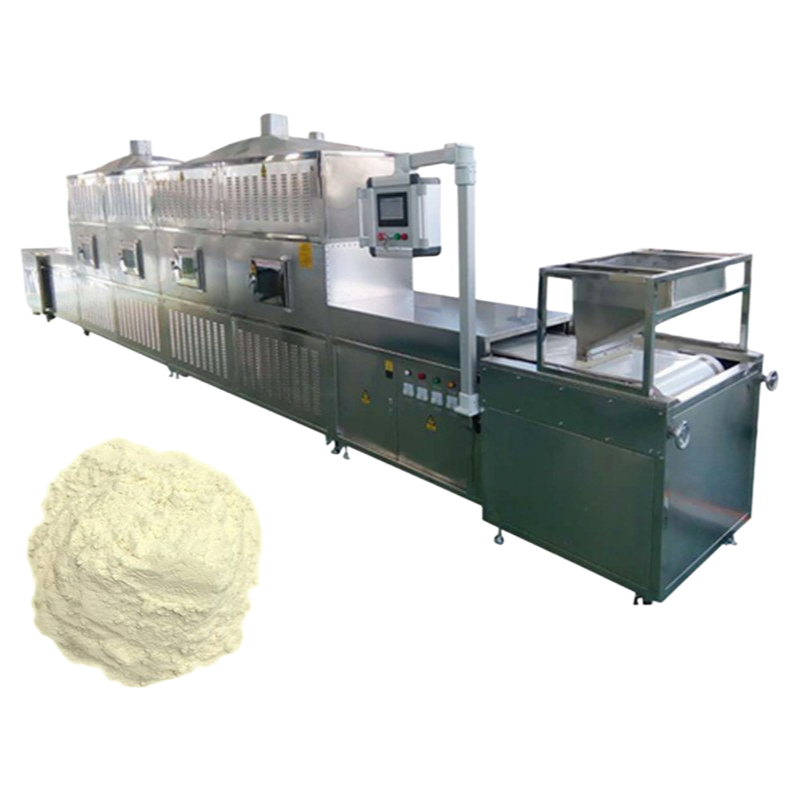 Short Time Microwave Low Temperature Sterilization Equipment for Chicken Powder Meat Meal Bone Fish Shrimp Meal Drying