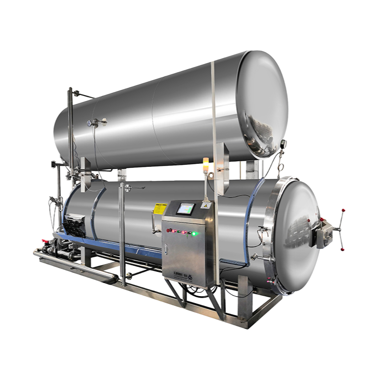 Supply Automatic Retort Sterilizer – High - Temp Physical Sterilization, Intermittent Operation, Large Scale