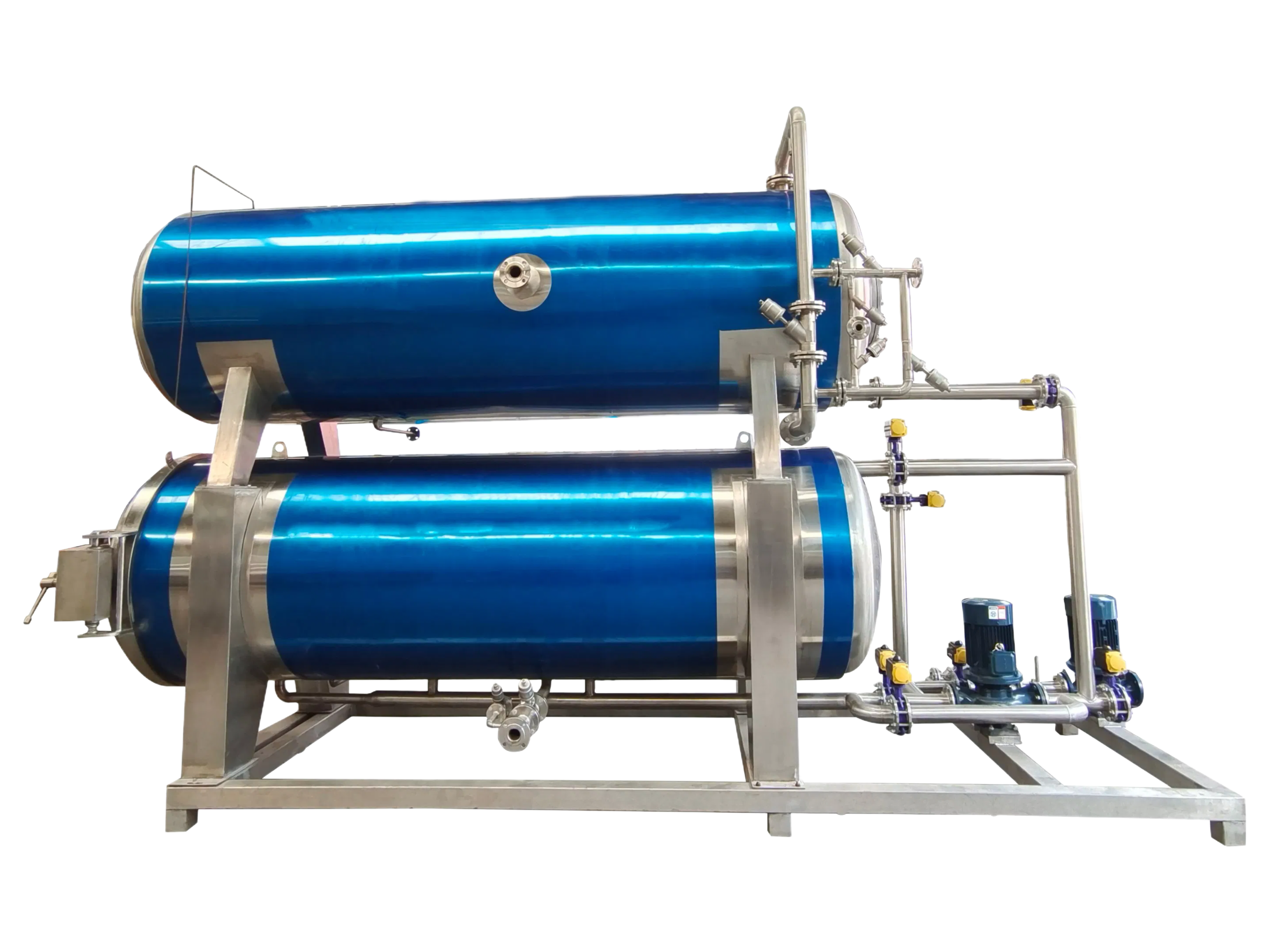 Supply Automatic Retort Sterilizer – High - Temp Physical Sterilization, Intermittent Operation, Large Scale