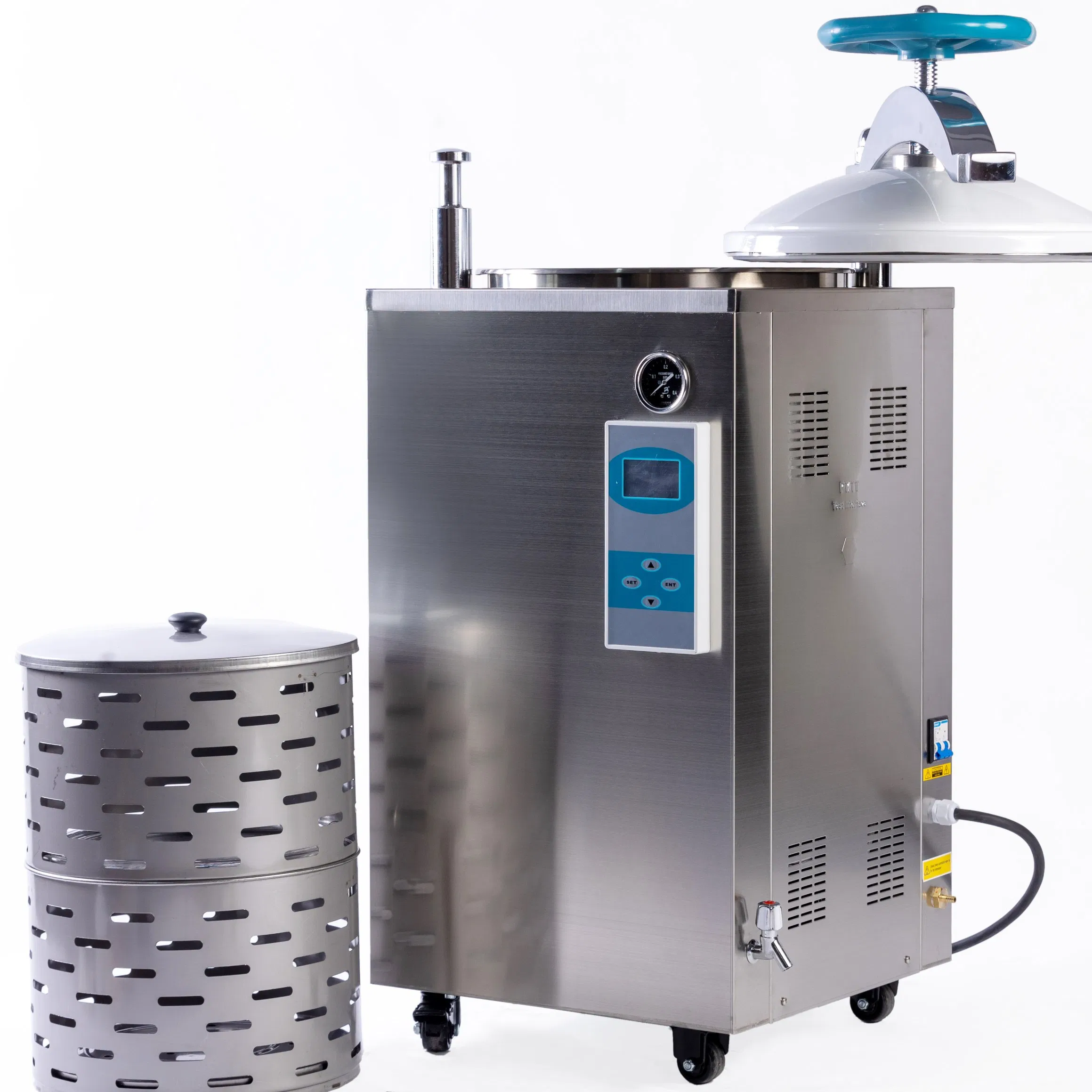 50L Vertical Autoclave Steam Sterilizer for Laboratory Mushroom Cultivation and Medical Equipment Sterilization