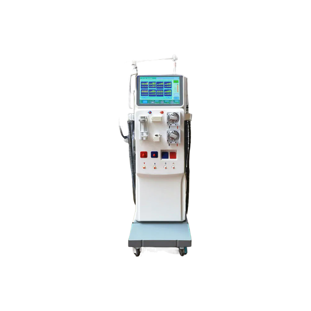 H-T2008-B Double Pump LCD Hemodialysis Machine - Professional Medical Blood Dialysis Equipment