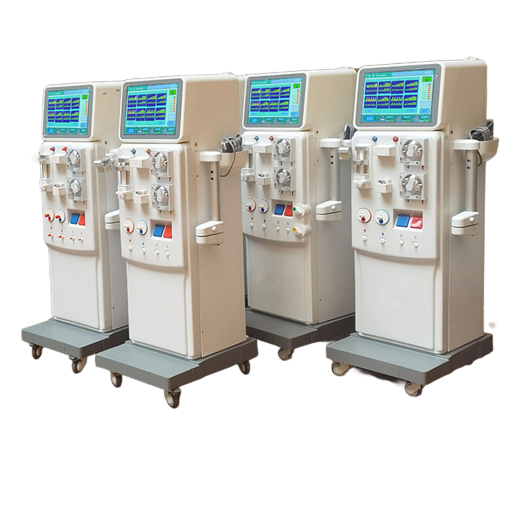 H-T2008-B Double Pump LCD Hemodialysis Machine - Professional Medical Blood Dialysis Equipment