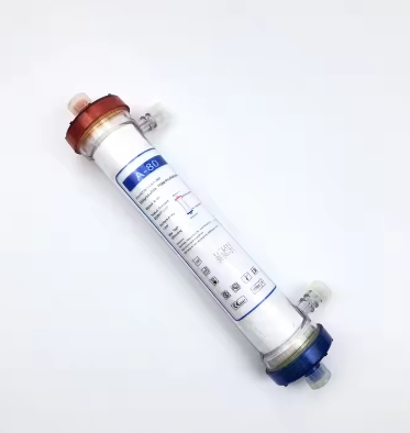 High Flux 1.8h Polysulfone Hollow Fiber Hemodialysis Dialyzer for Renal Failure Treatment
