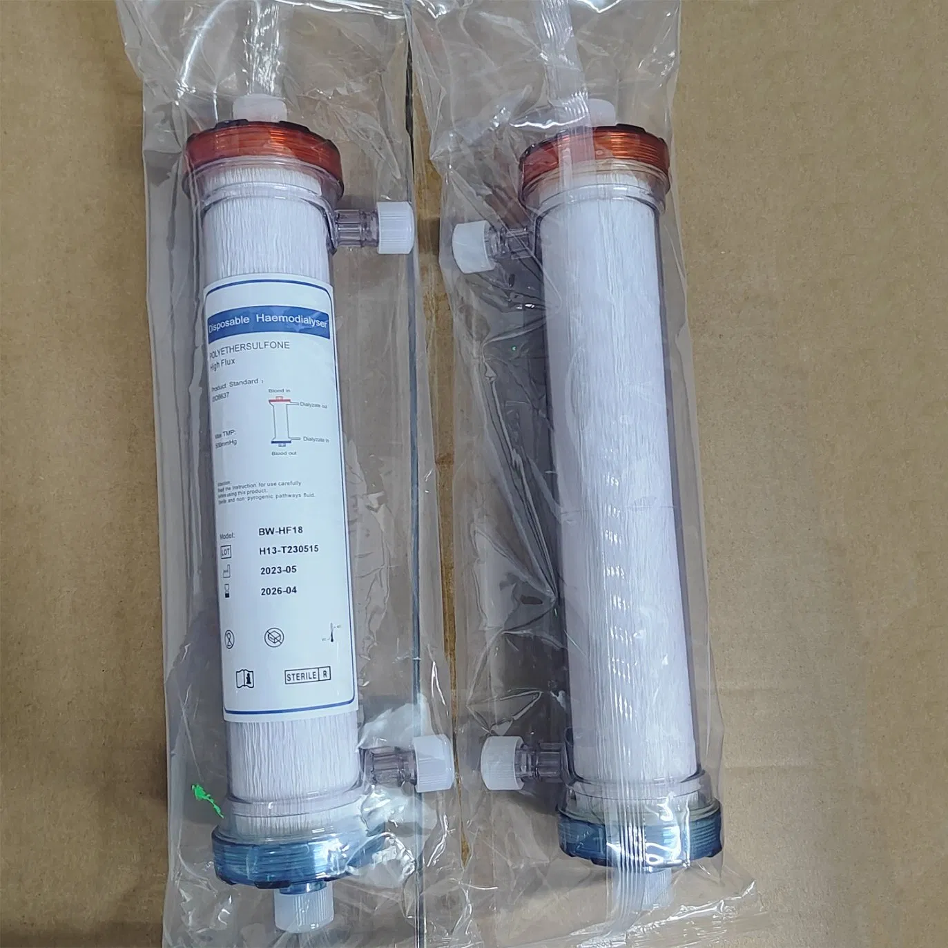 High Performance Low Flux Hemodialysis Dialyzer for Renal Therapy - A40/A60/A80/A200 Models