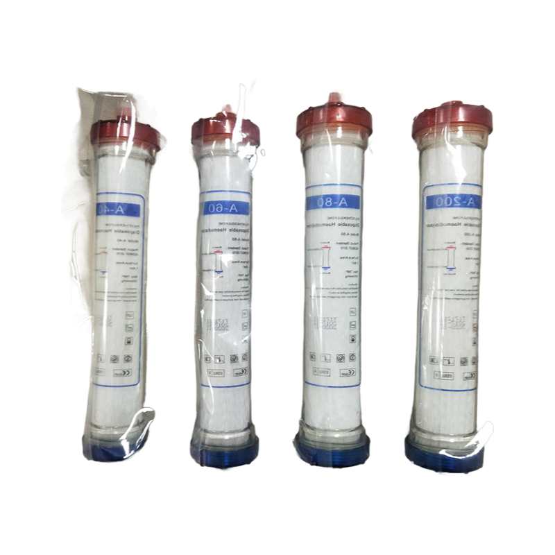 High Flux Hemodialyzer Dialyzer - Disposable Medical Filter Fiber for Renal Dialysis