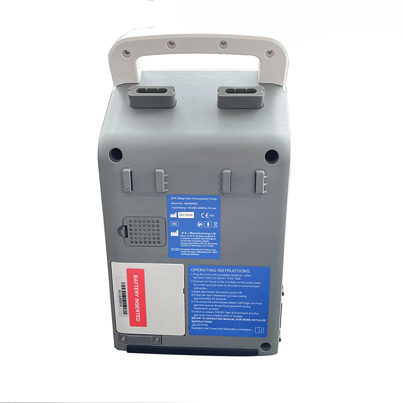 Medical Pneumatic DVT Intermittent Compression Pump for Deep Vein Thrombosis Prevention