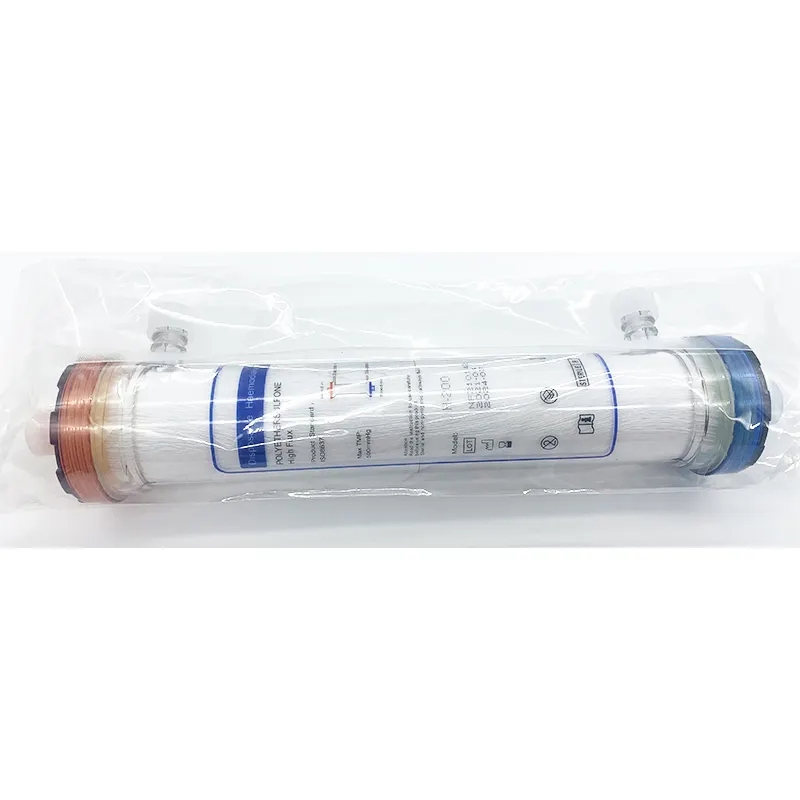Premium Disposable Medical Hemodialyzer with PES Membrane for Renal Dialysis Treatment