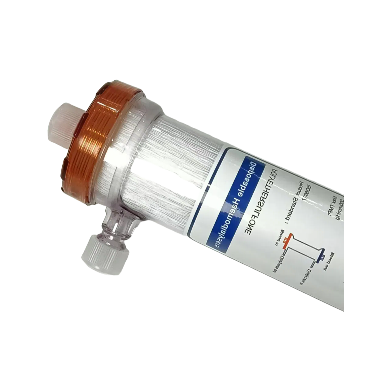 High Performance Polyethersulfone Hemodialysis Dialyzer for Renal Failure Treatment - 1.4/1.6/1.8/2.0 m²