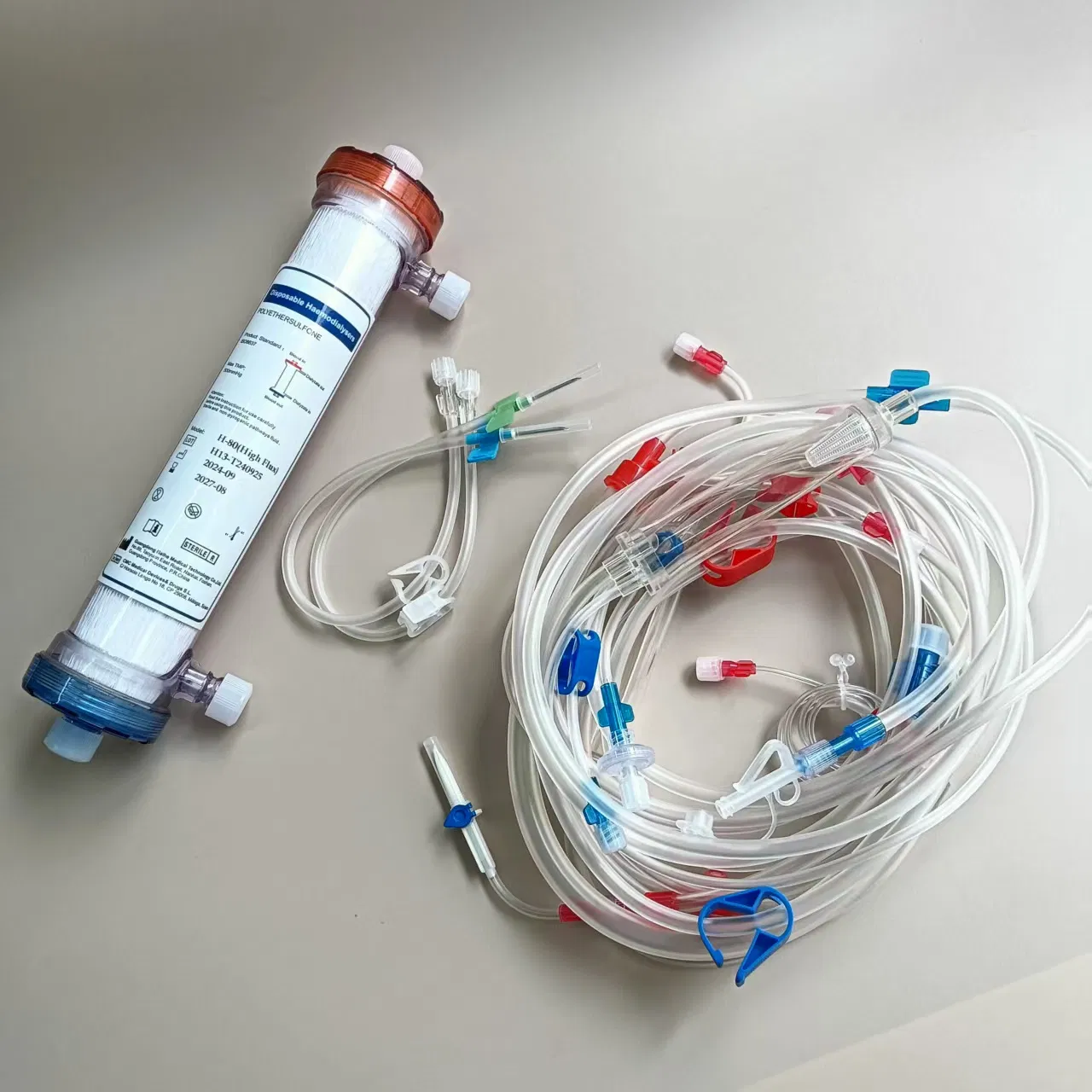 High Performance Disposable Hemodialysis Dialyzers for Renal Failure Treatment