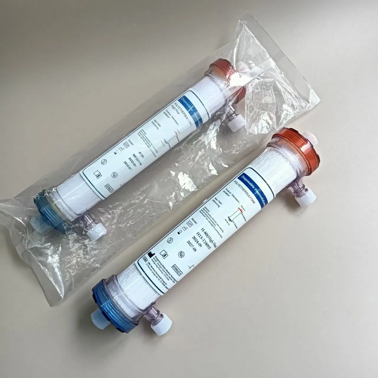 High Performance Disposable Hemodialysis Dialyzers for Renal Failure Treatment
