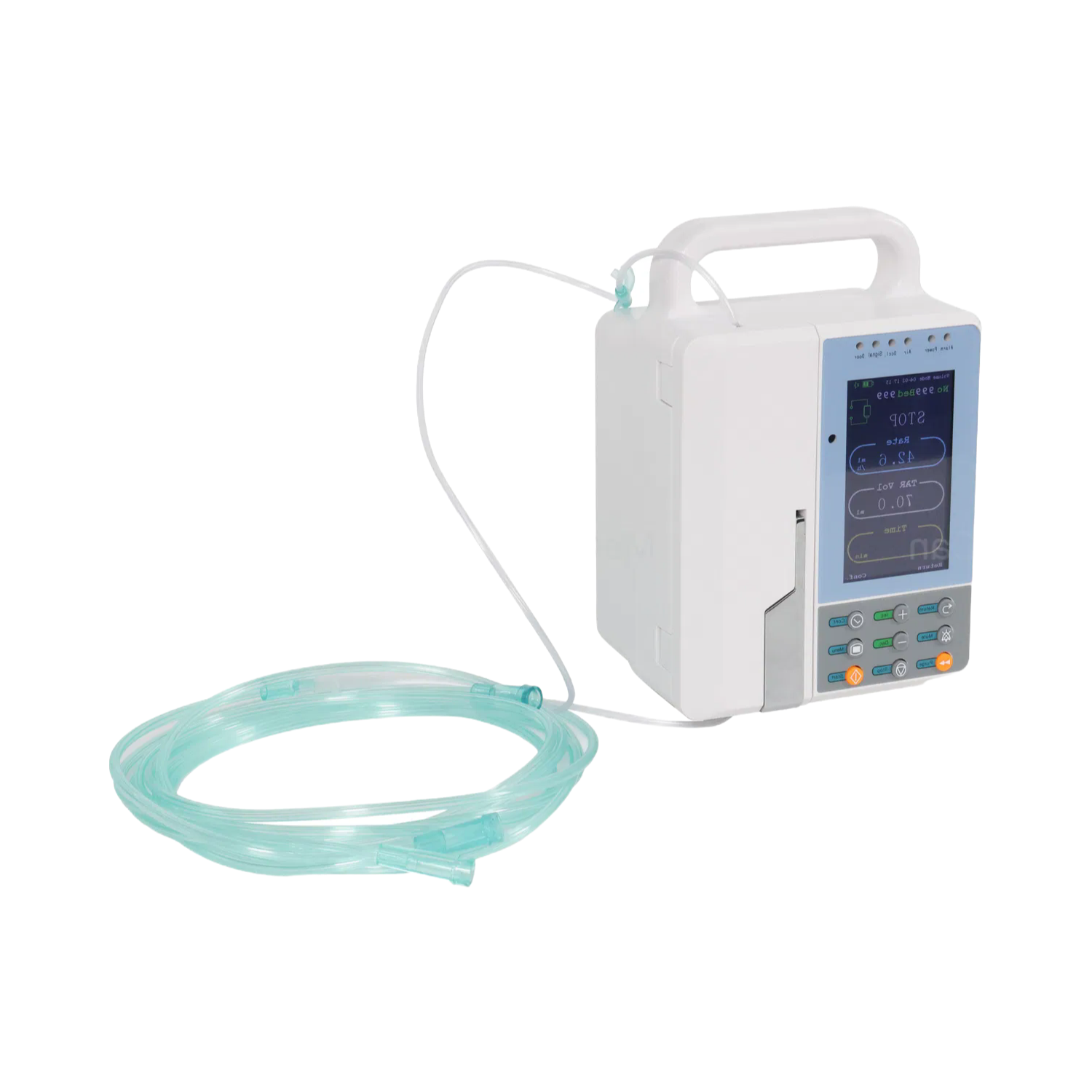 Factory Supply MCS0230 Medical Grade Infusion Pump with Drug Library and Alarm System