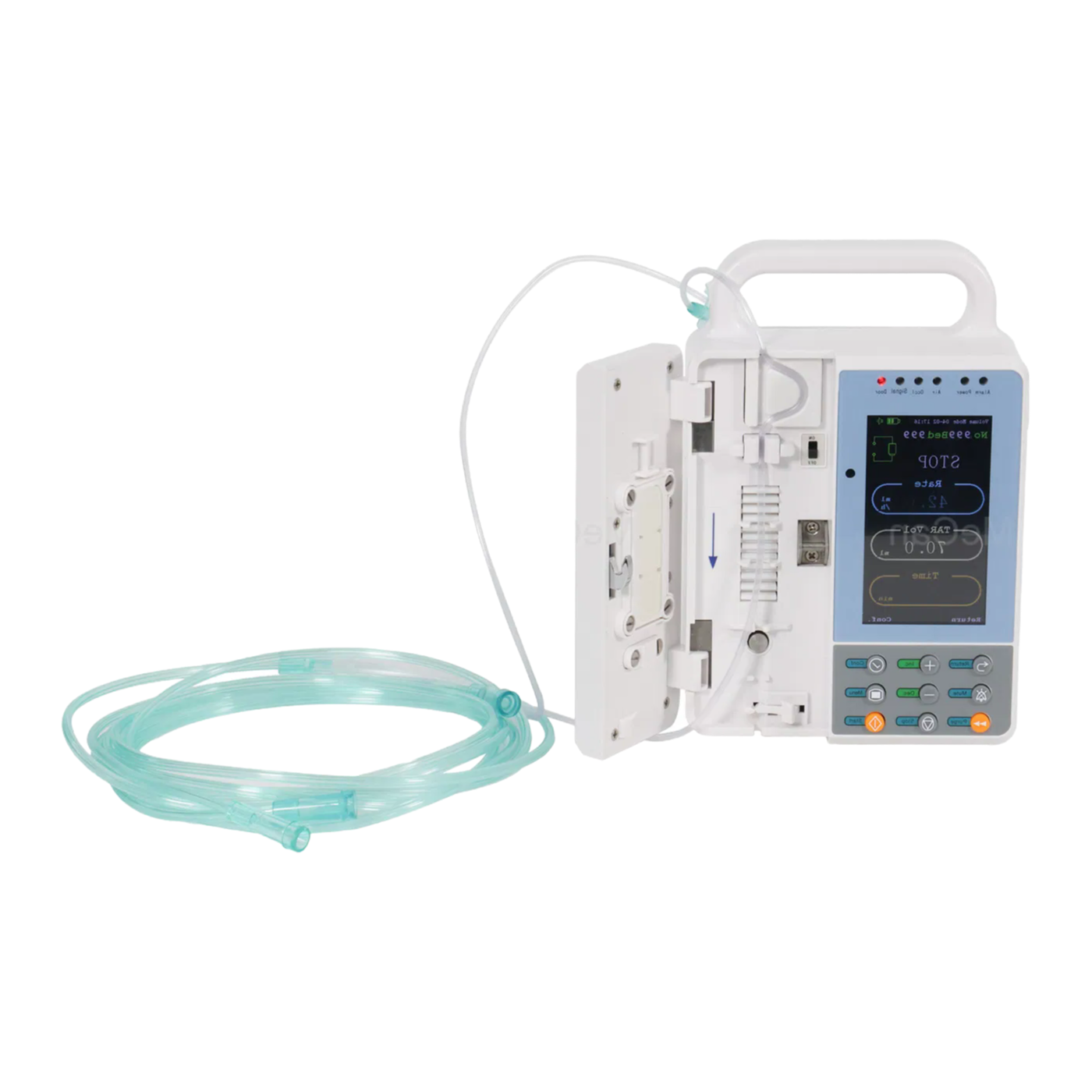 Factory Supply MCS0230 Medical Grade Infusion Pump with Drug Library and Alarm System