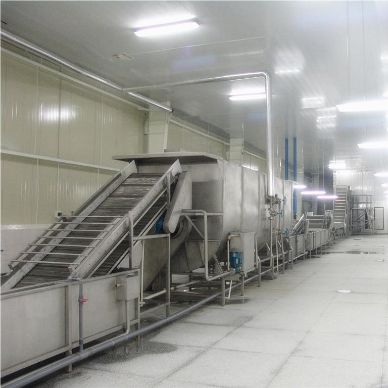 Automatic Fluidized Bed Freezing Equipment with CIP System for Food Industry | Manufacturer Direct