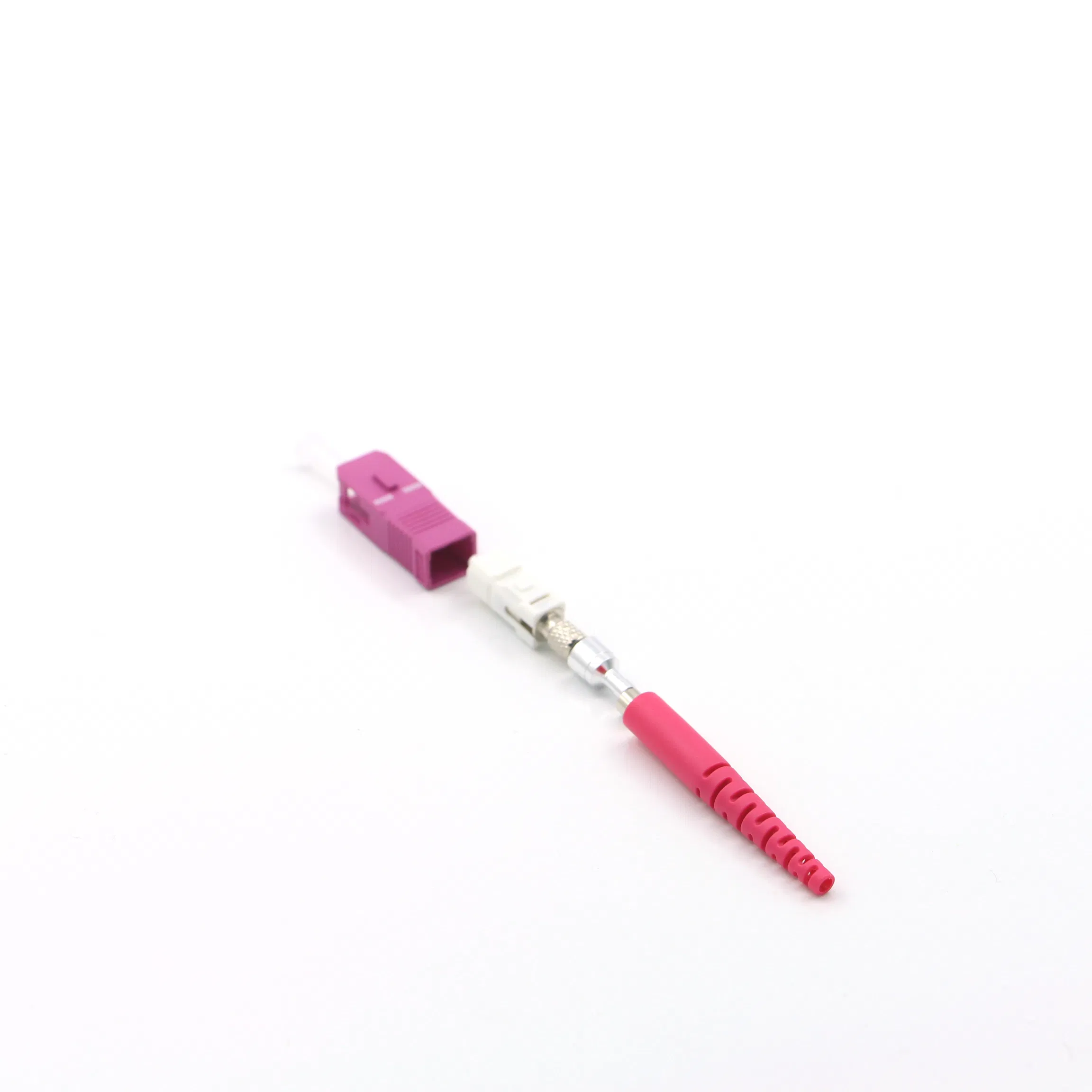 High Performance SC APC/UPC Duplex Single-mode Multimode Fiber Optic Connector for FTTH Applications