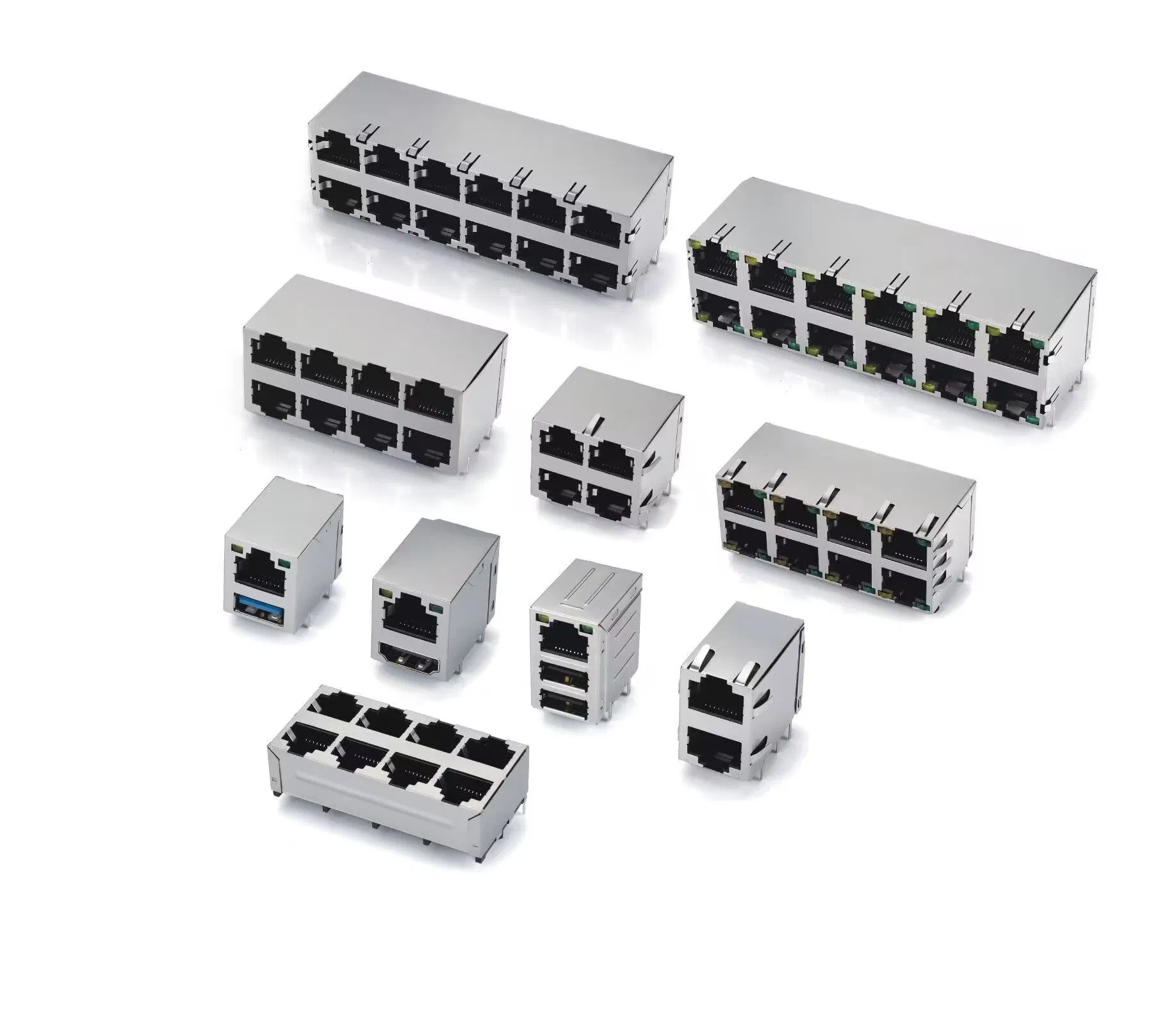 Custom Waterproof Wafer RF D-SUB Fiber DIN 41612 Connector Manufacturer