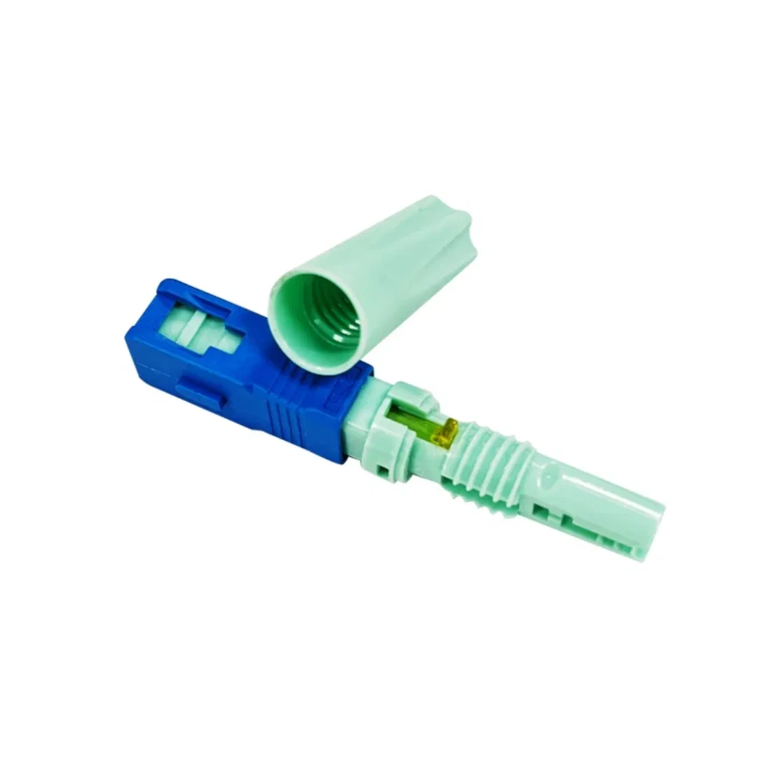 G657A1/A2/B3 SC Fast Connector for Fiber Optic Drop Cable Assembly - Field Installable Optical Fiber Quick Connector