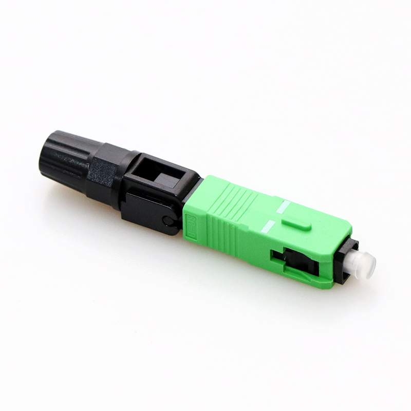 Premium SC/APC Fiber Optic Fast Connector for High-Speed FTTH Network Installation