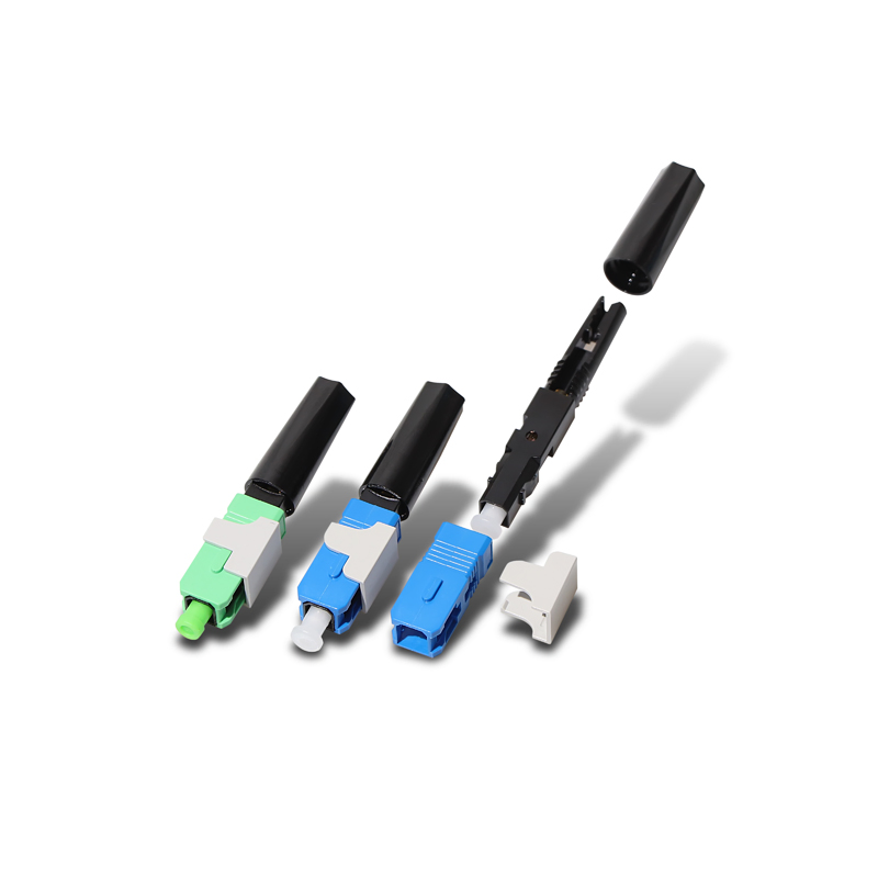 Premium SC/APC Fiber Optic Fast Connector for High-Speed FTTH Network Installation
