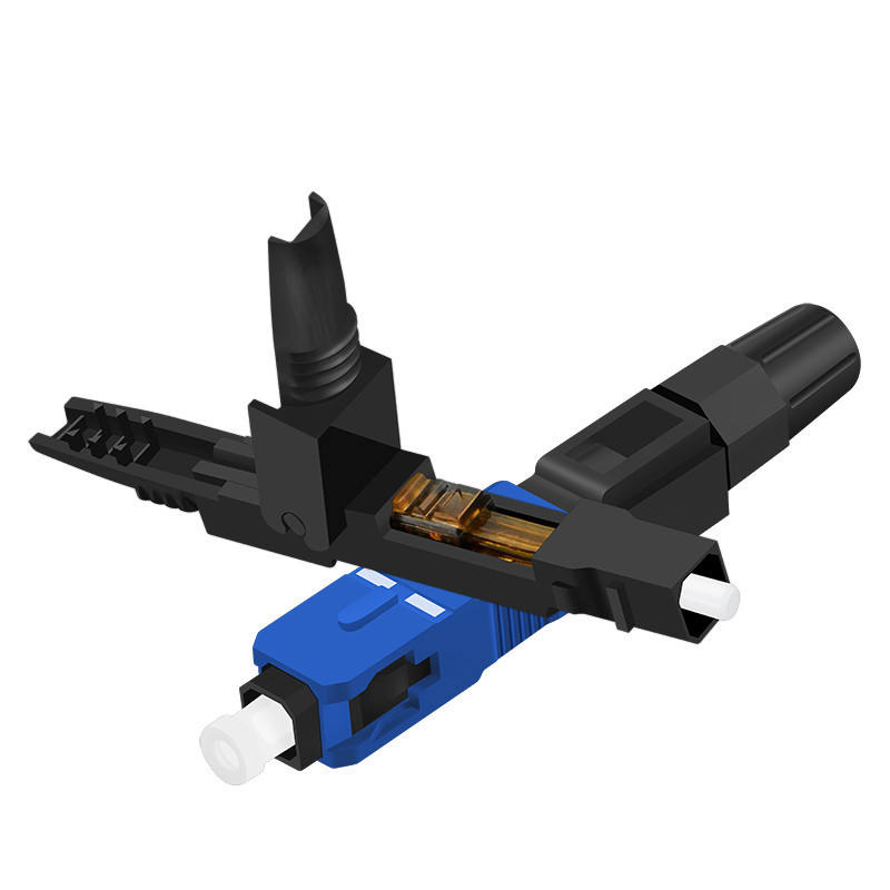 High Performance SC UPC/APC Fiber Optic Fast Connector for Telecommunication Networks