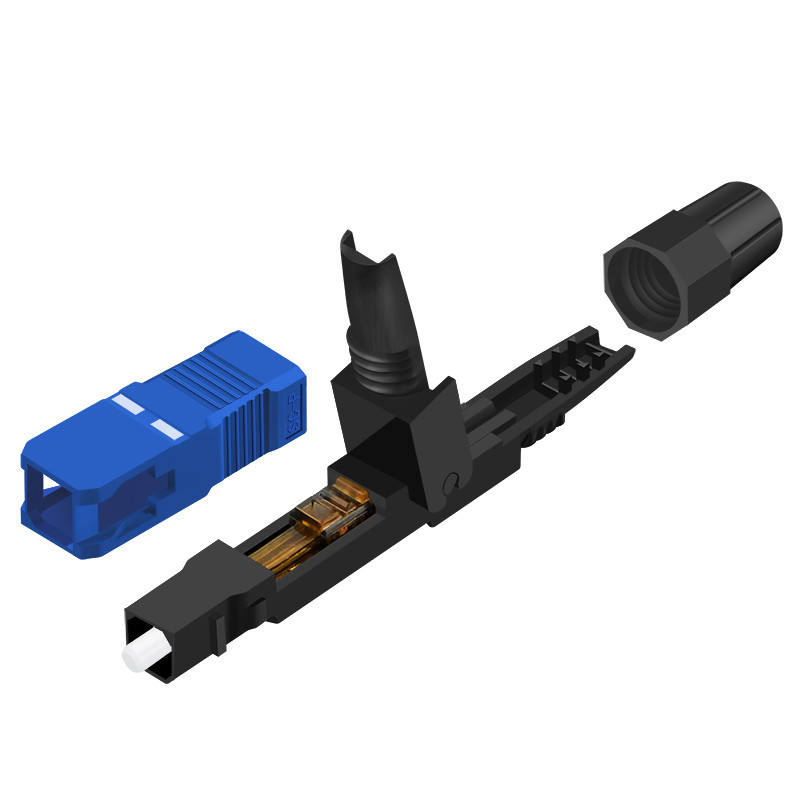 High Performance SC UPC/APC Fiber Optic Fast Connector for Telecommunication Networks