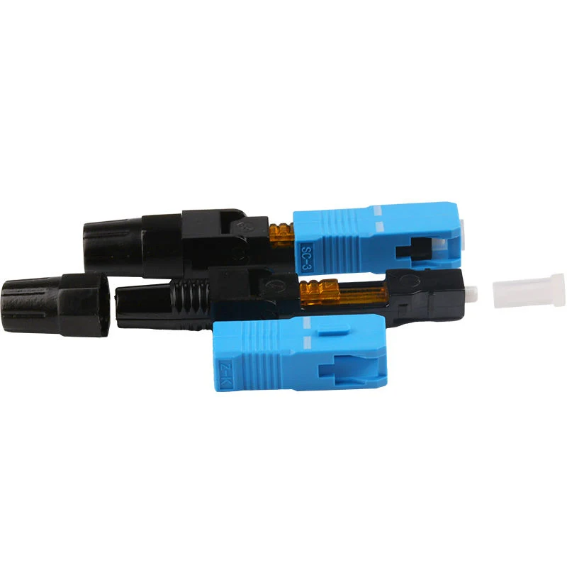 High Performance SC UPC/APC Fiber Optic Fast Connector for Telecommunication Networks