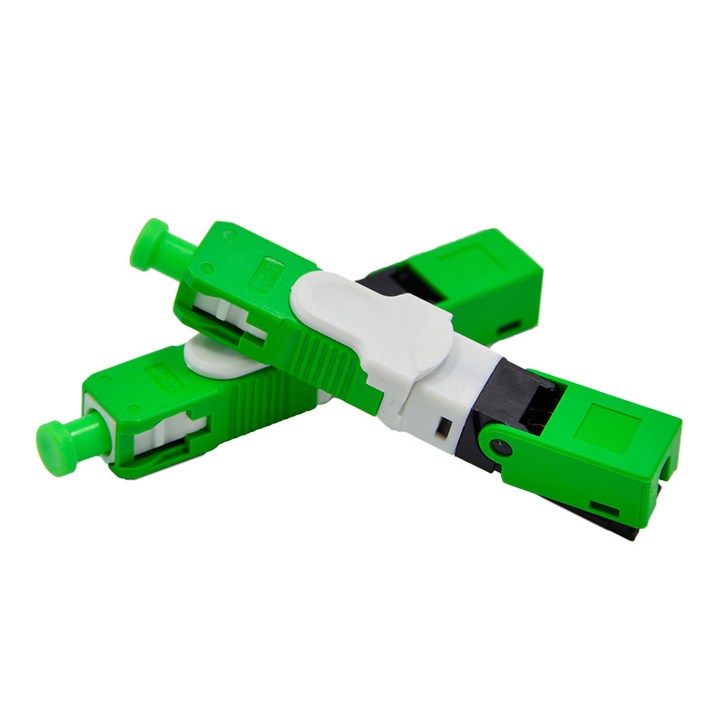 Bulk Order SC/APC Connector with PC Material for FTTH Installation