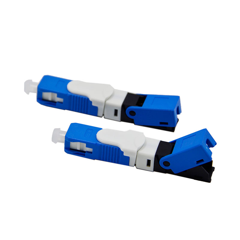 Bulk Order SC/APC Connector with PC Material for FTTH Installation