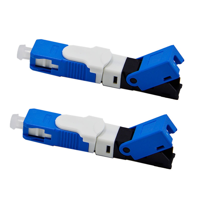Bulk Order SC/APC Connector with PC Material for FTTH Installation