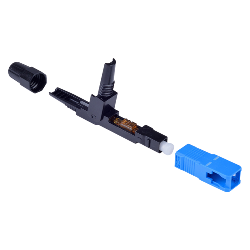 Factory Direct SC/APC Quick Connector with Low Insertion Loss for Fiber Networks