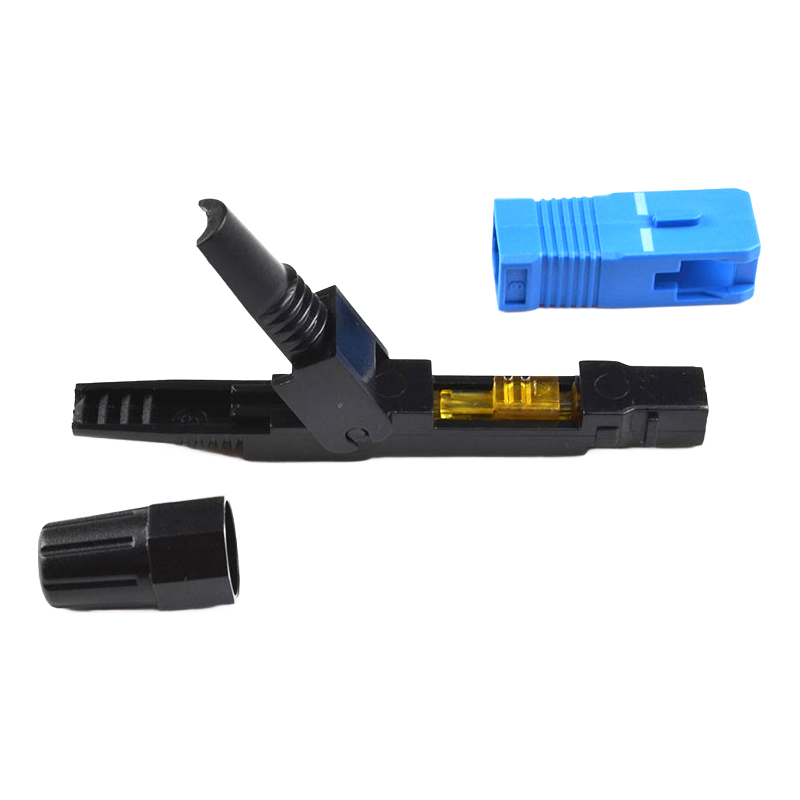 Factory Direct SC/APC Quick Connector with Low Insertion Loss for Fiber Networks