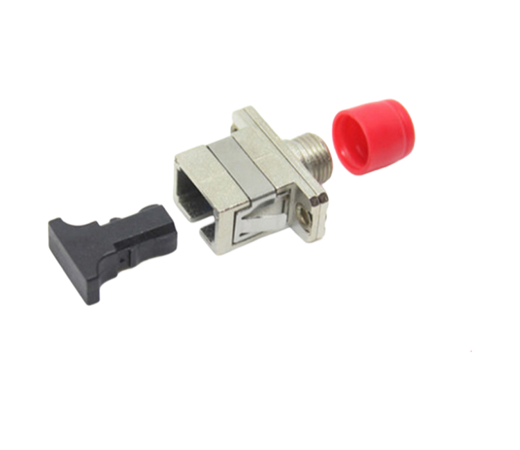 Customizable OEM Fiber Optic Adapters in Blue/Green for Telecom Applications