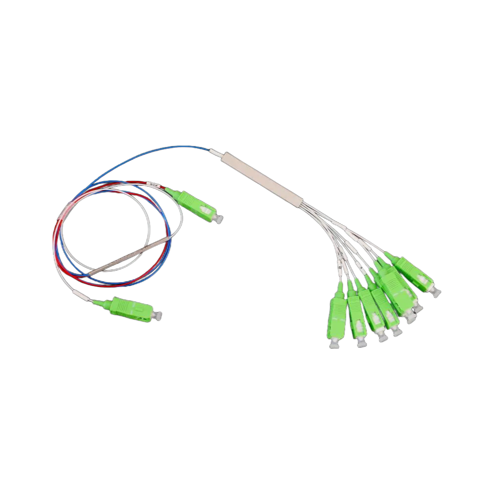 Supply Passive Optical Network PLC Splitter 1x8 Wide Operating Wavelength 1260-1650nm