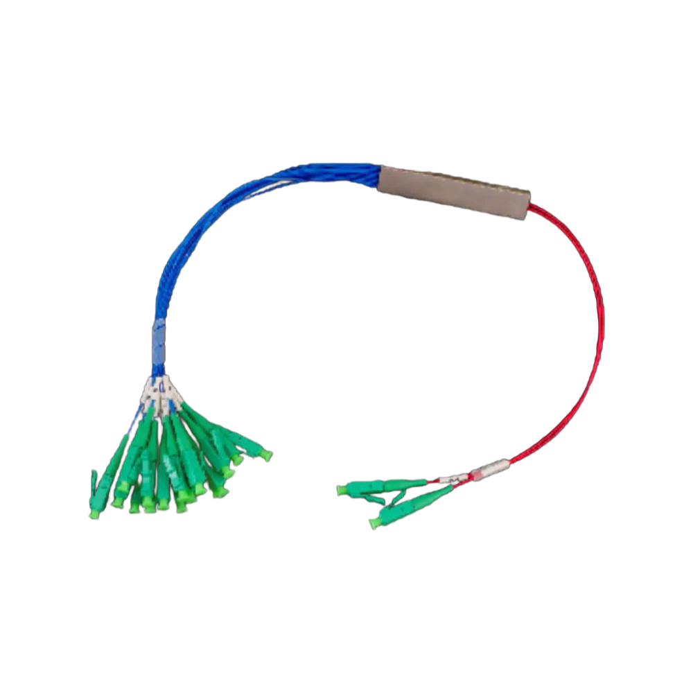 Supply Passive Optical Network PLC Splitter 1x8 Wide Operating Wavelength 1260-1650nm