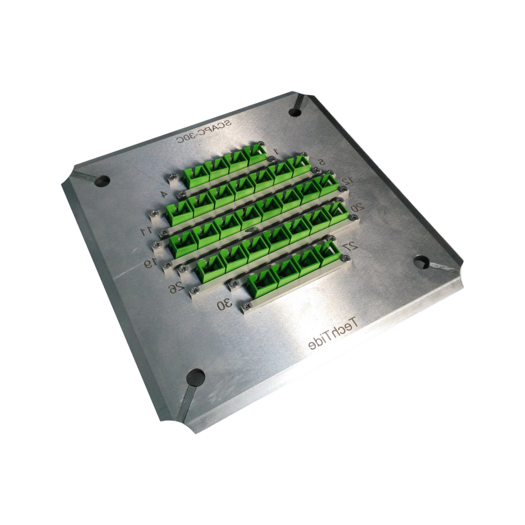 TECH-24A Four Corner Pressing Optical Fiber Connector Polishing Machine for FC/SC/ST/LC Connectors