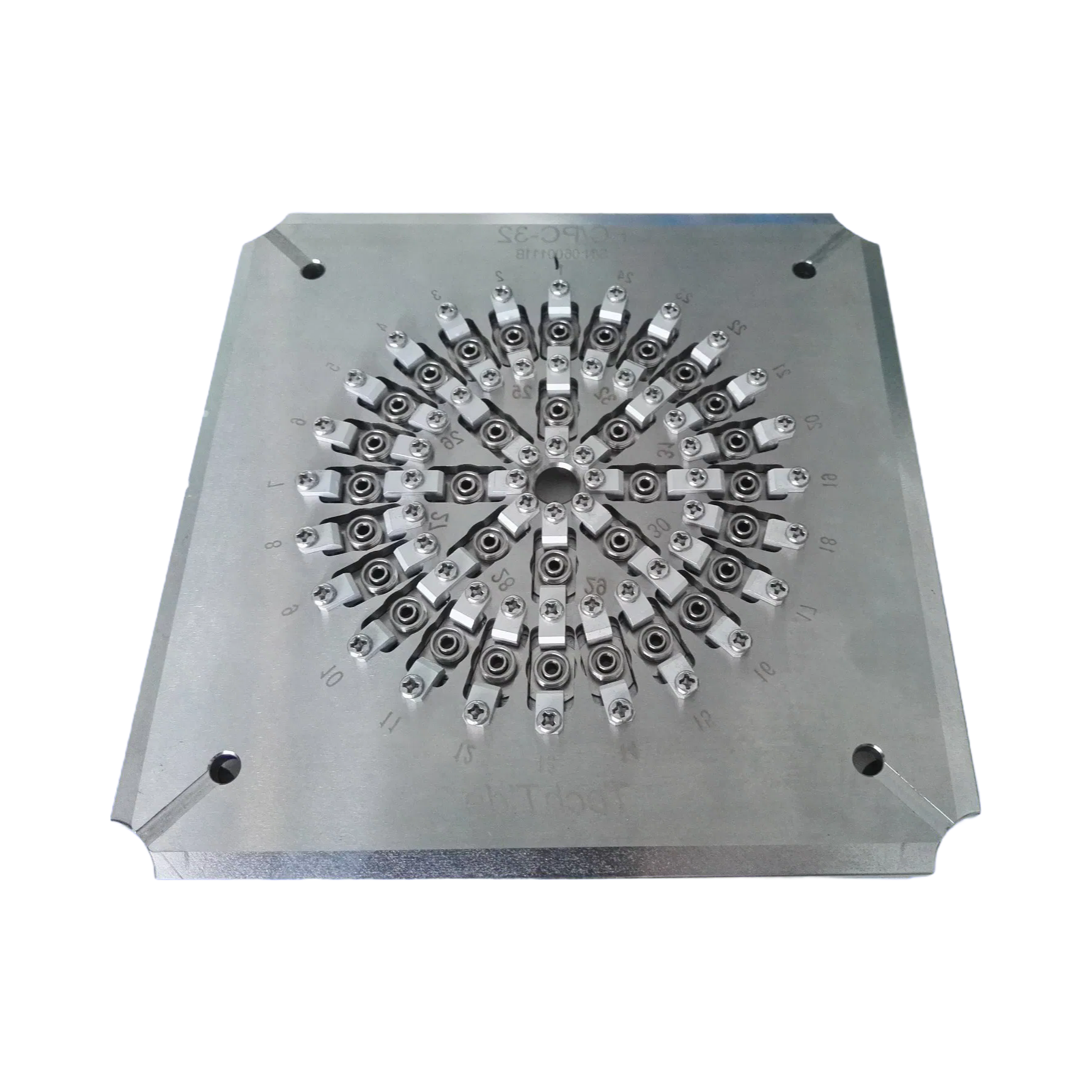 TECH-24A Four Corner Pressing Optical Fiber Connector Polishing Machine for FC/SC/ST/LC Connectors
