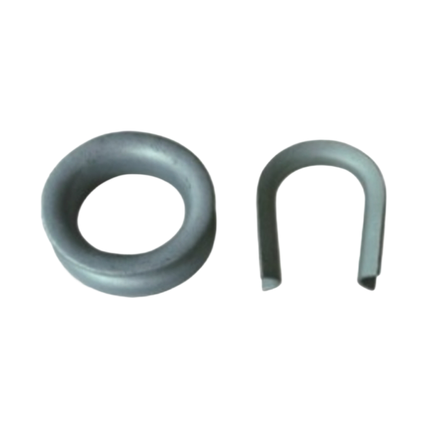 Customizable Stainless Steel Cable Clamp for Tower Mounting - Secure Fiber Optic Fastening