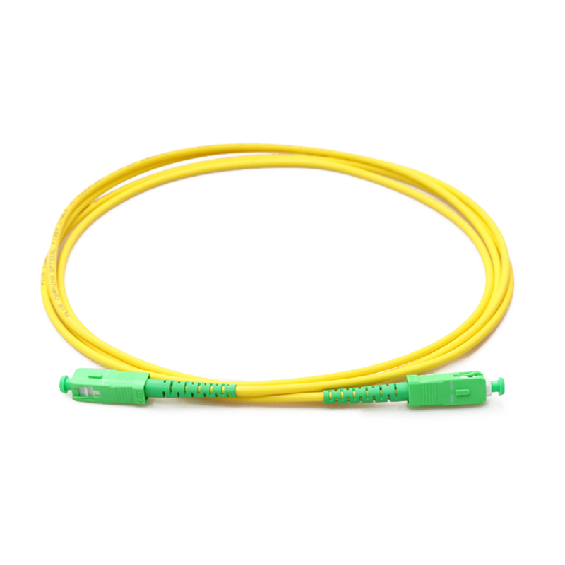 High Quality SC LC FC ST Fiber Optic Patch Cord with UPC/APC Connectors for Telecom Networks