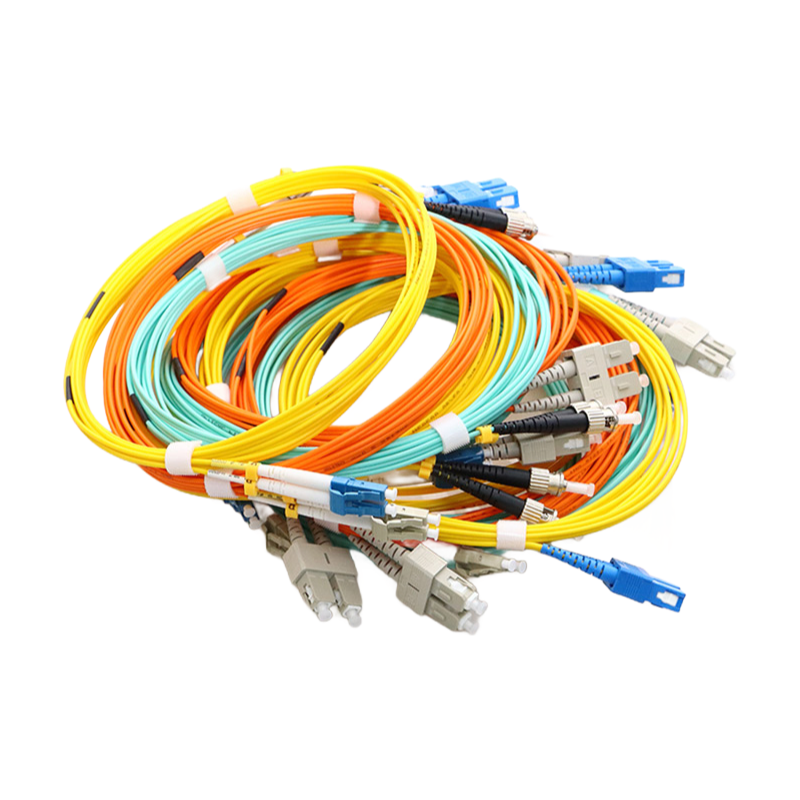 High Quality SC LC FC ST Fiber Optic Patch Cord with UPC/APC Connectors for Telecom Networks