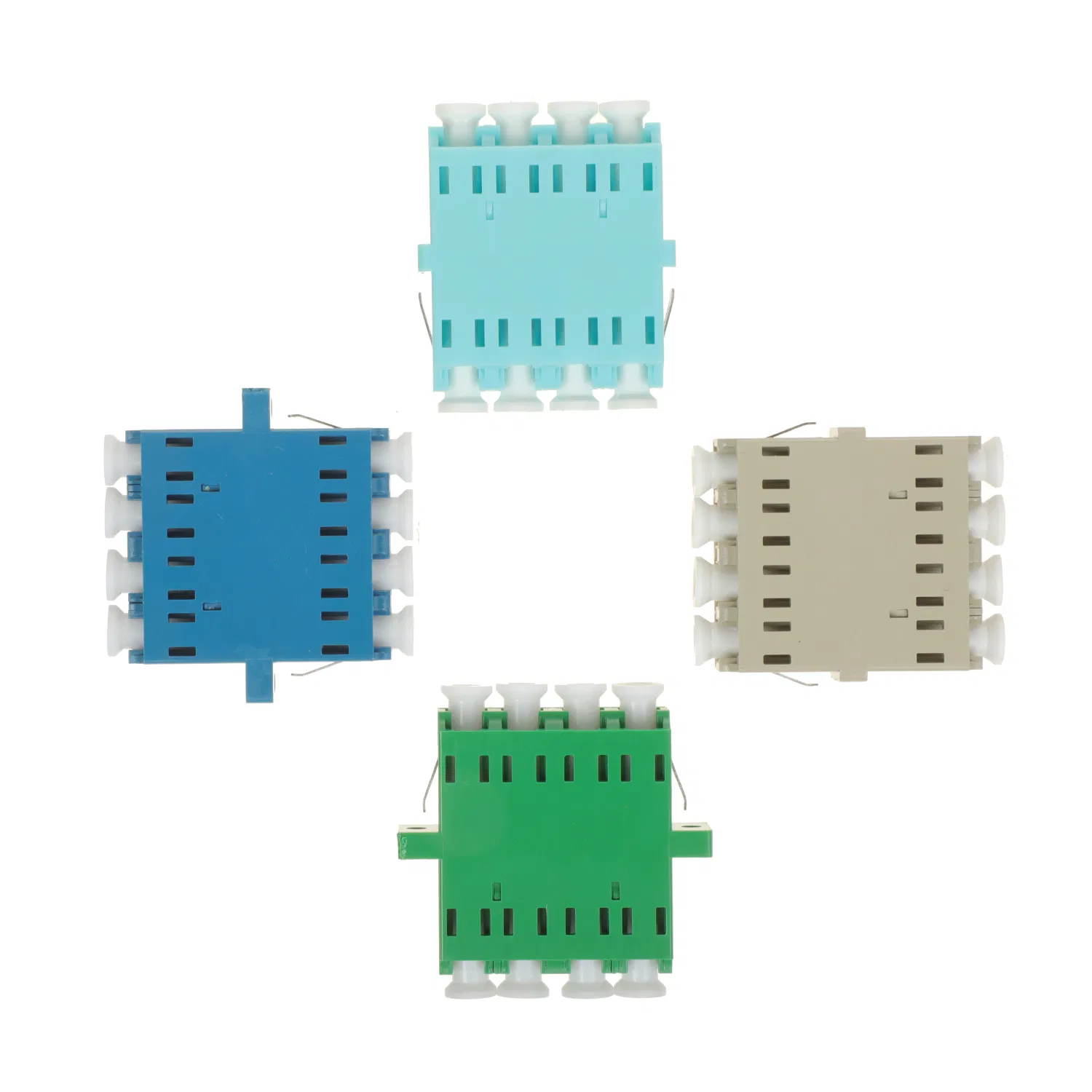 High Performance LC/APC to LC/APC Singlemode Simplex Fiber Adapter with 0.2dB Insertion Loss