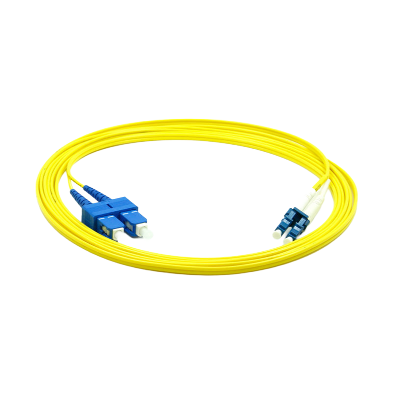 High Quality FTTH Fiber Optic Patch Cord LC-LC Duplex 3.0mm LSZH for Telecom Networks