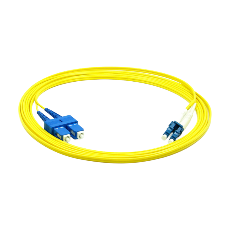 High Quality FTTH Fiber Optic Patch Cord LC-LC Duplex 3.0mm LSZH for Telecom Networks